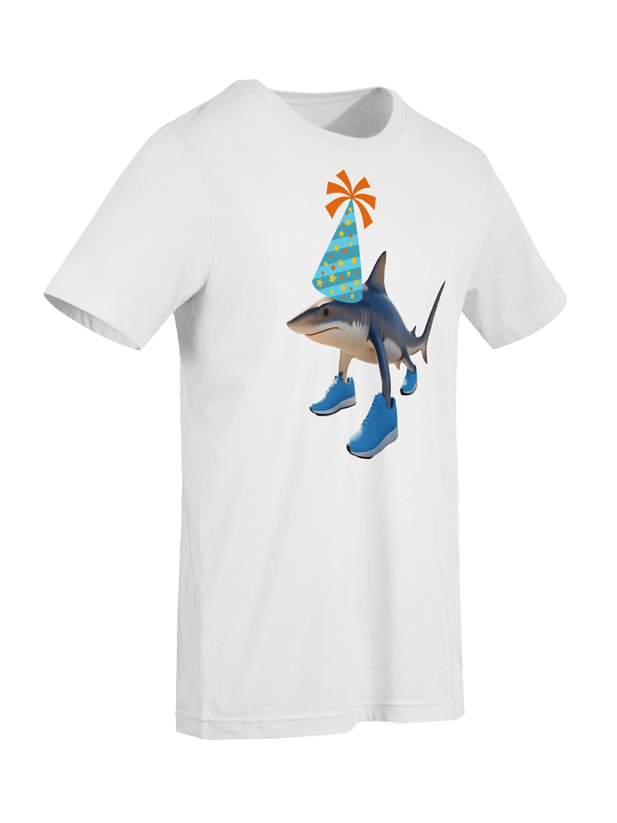 Tralalero Tralala Shark Birthday Hat T-Shirt product image (5)