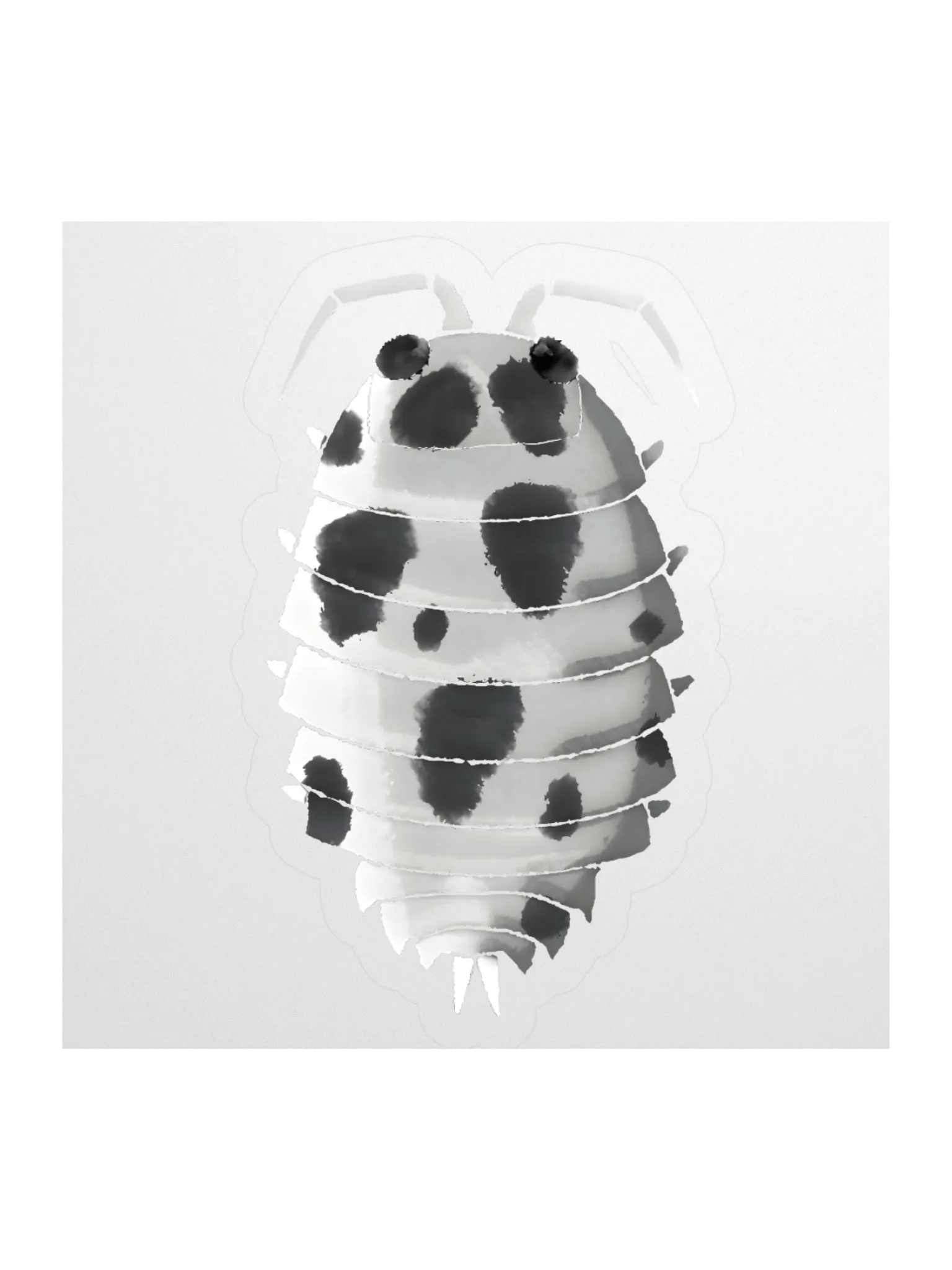 Dairycow Isopod Sticker product image (1)