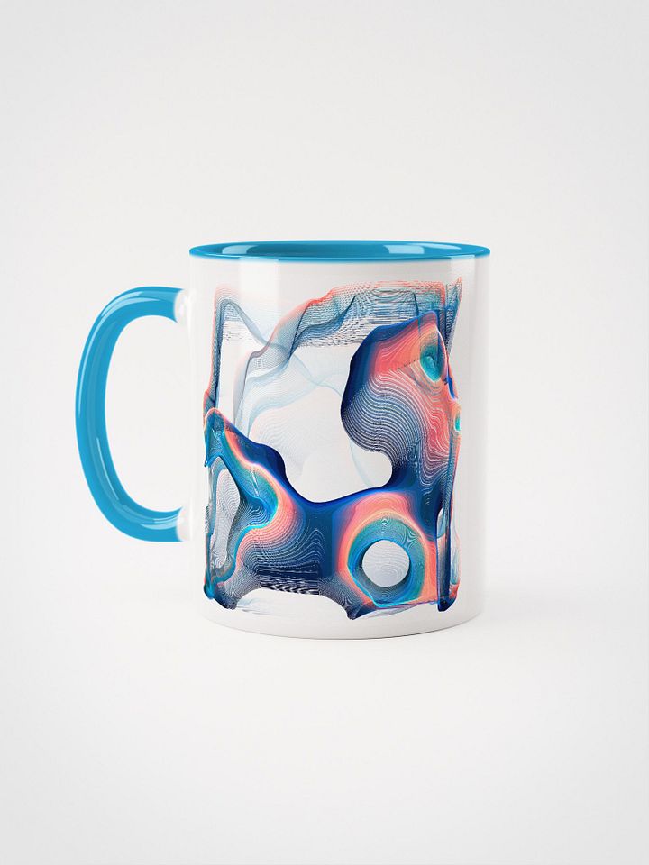 Daydreamer Algorithmic art Ceramic Mug (L) product image (1)