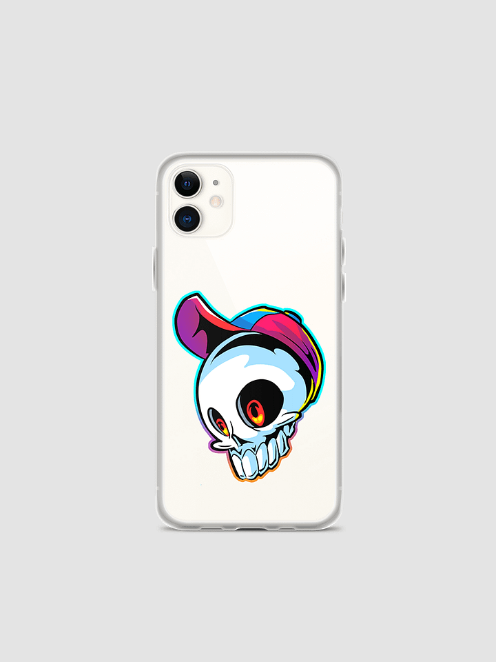 Glitch Skull Phone Case product image (2)