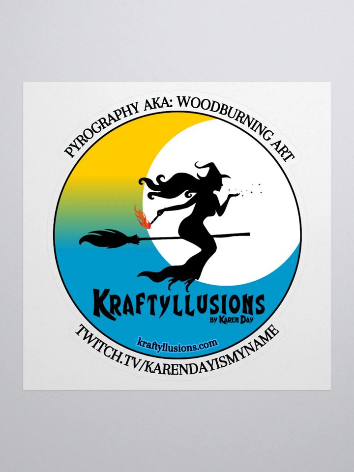 3x3 Standard Logo Sticker product image (1)