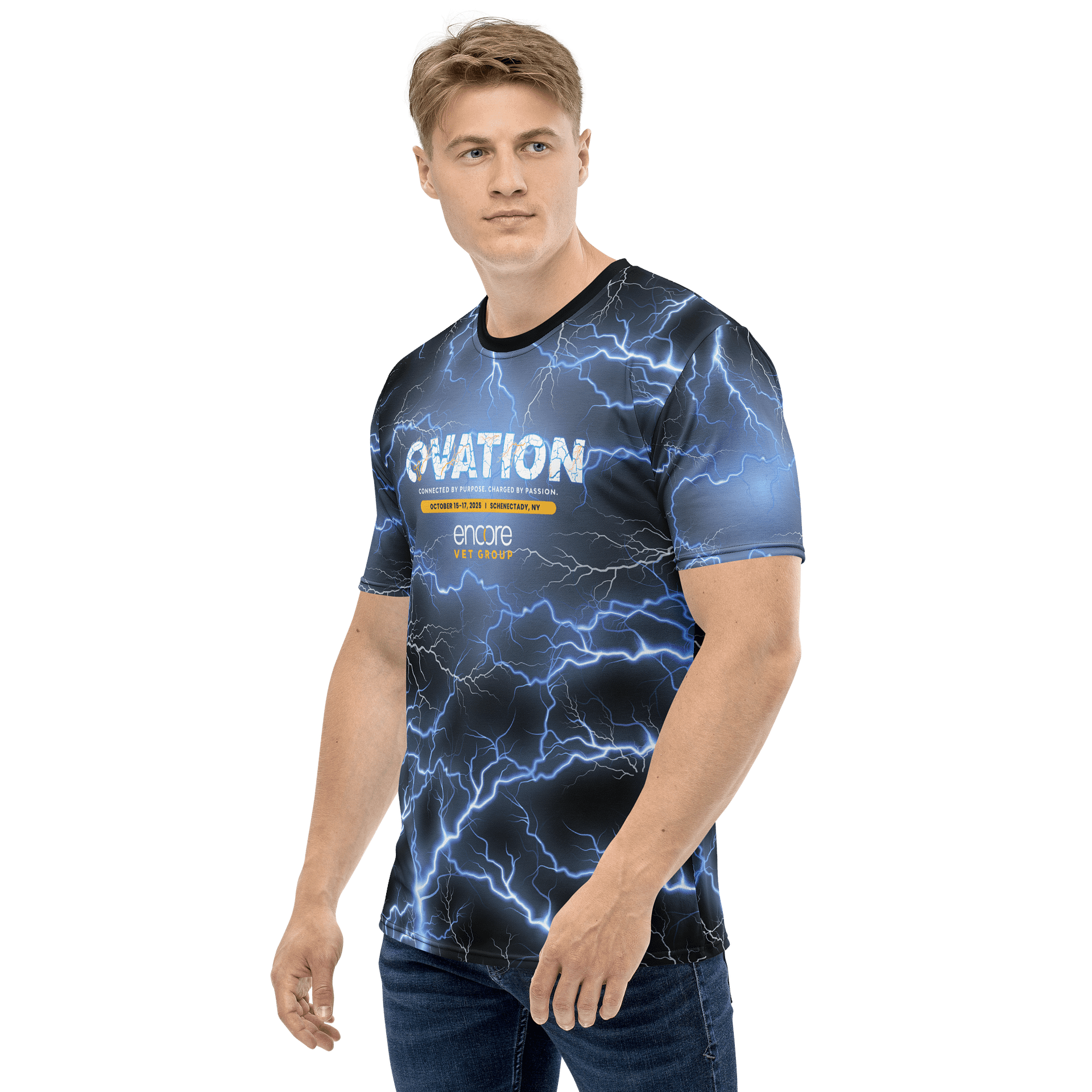 Ovation Lightning All-Over Print Tee product image (3)