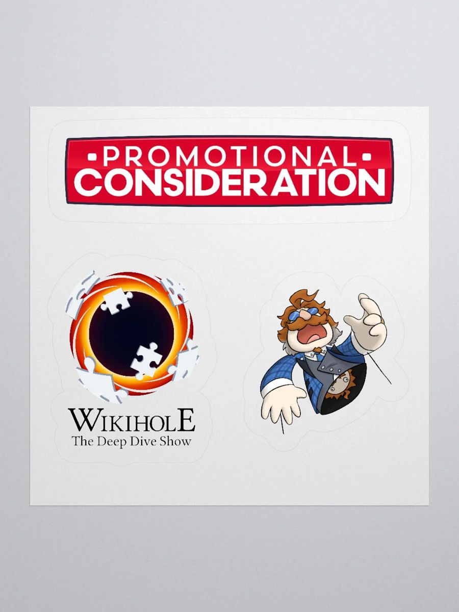 Show Logo Trio Cut Stickers product image (1)