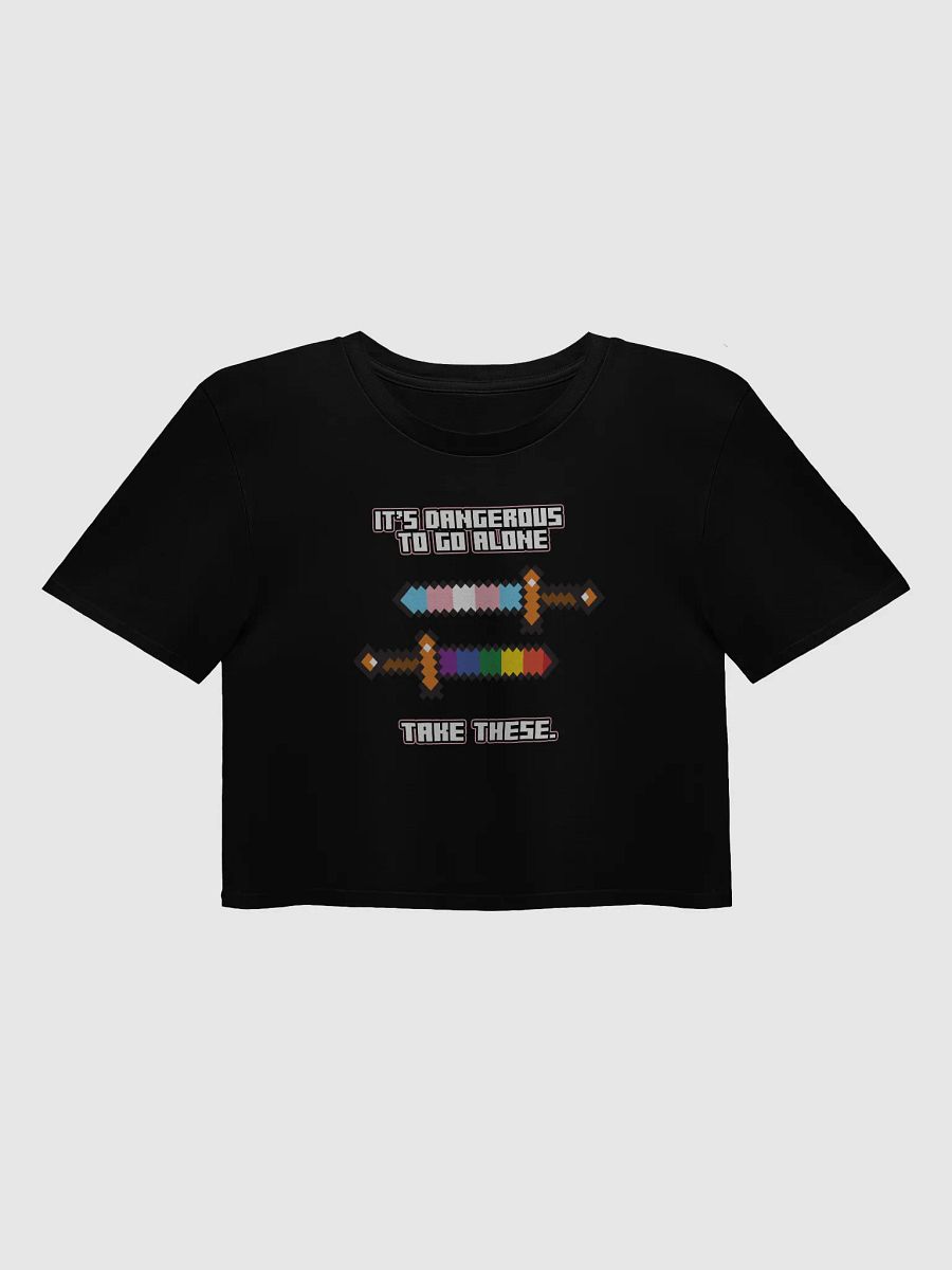 It's Dangerous to Go Alone - Cropped Shirt product image (1)