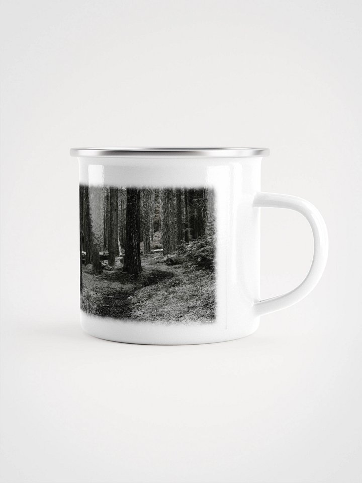 Hiking in the Buckhorn Wilderness Enamel Mug product image (1)