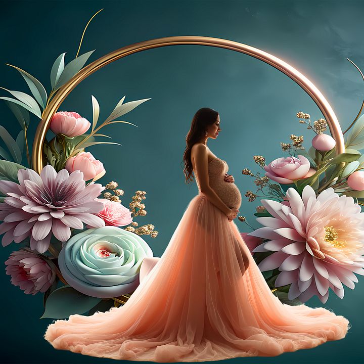 Floral Hoop Backdrops Bundle product image (2)