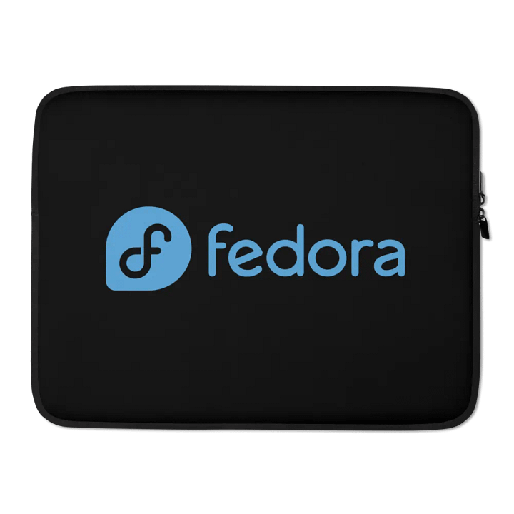 Laptop Sleeve with Fedora Logo product image (2)