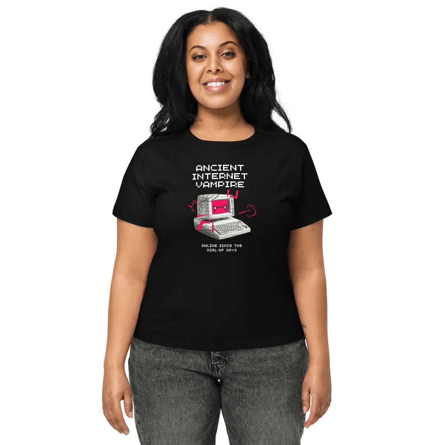 Ancient Internet Vampire Ladies' Tee product image (1)