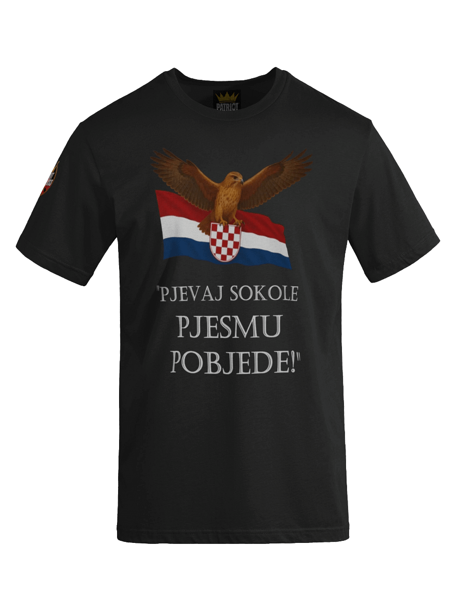 Crowned Patriot Boss Tee Pjevaj Sokole product image (3)