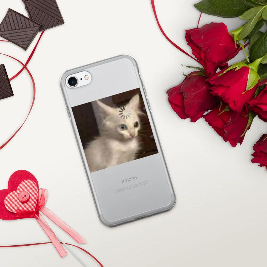 Loading Cat Confusion Clear iPhone® Case product image (336)