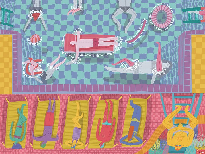 POOL CHILL poster product image (1)