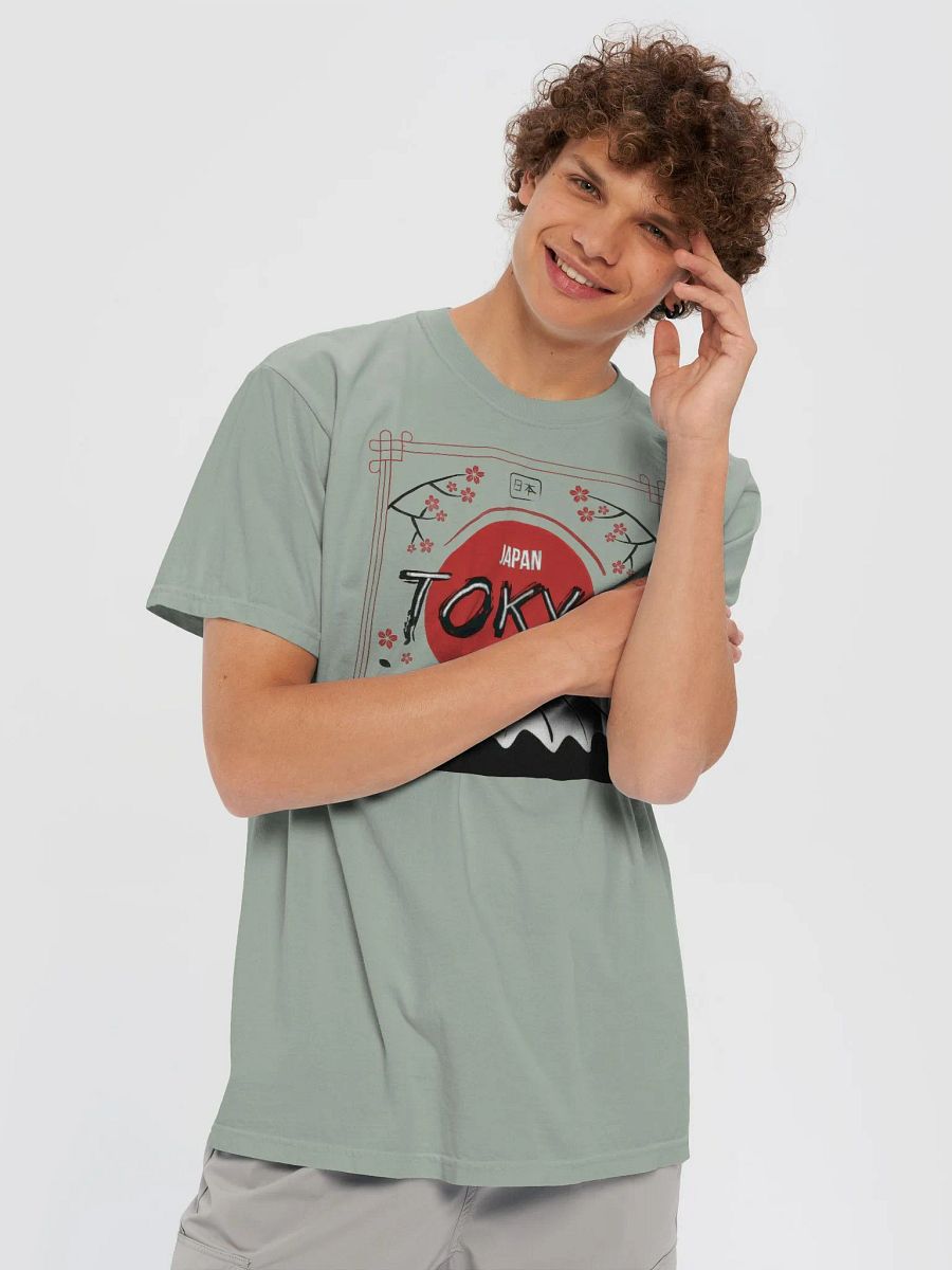 Comfort Colors Garment-Dyed Heavyweight T-Shirt Tokyo Japan Crest/Logo product image (5)