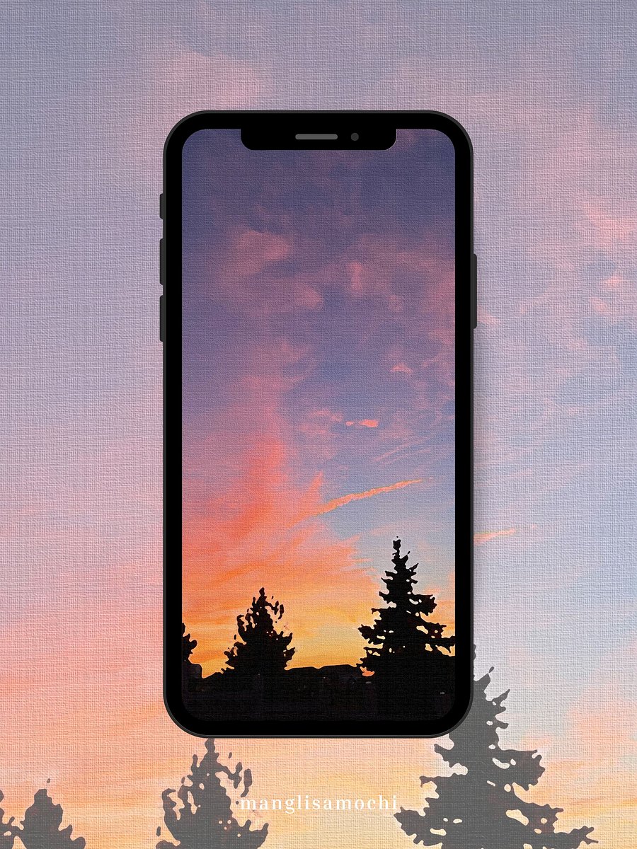 Peach / Digital Wallpaper / Sunsets 02 product image (1)