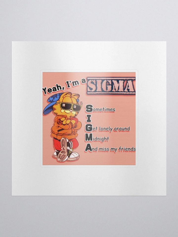 SIGMA Sticker product image (1)