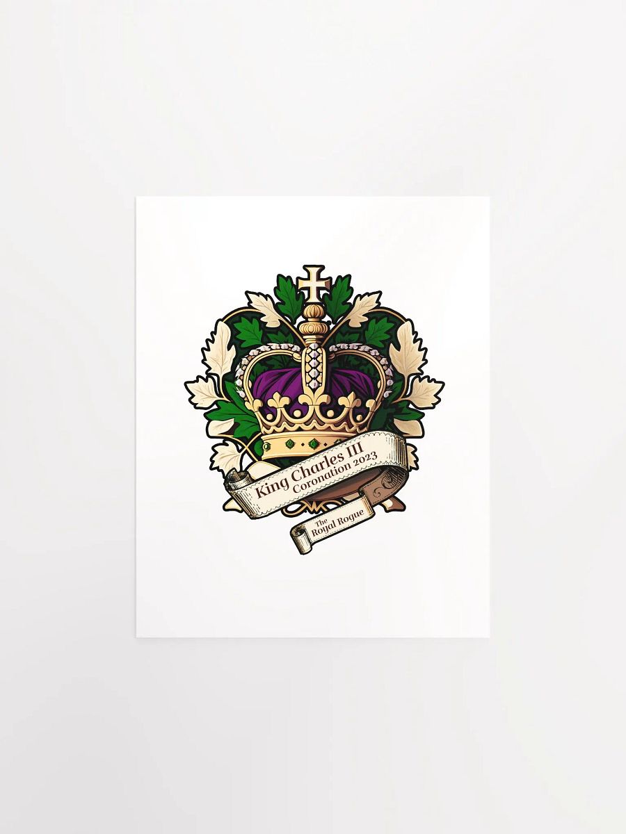 King Charles III Coronation Poster product image (1)