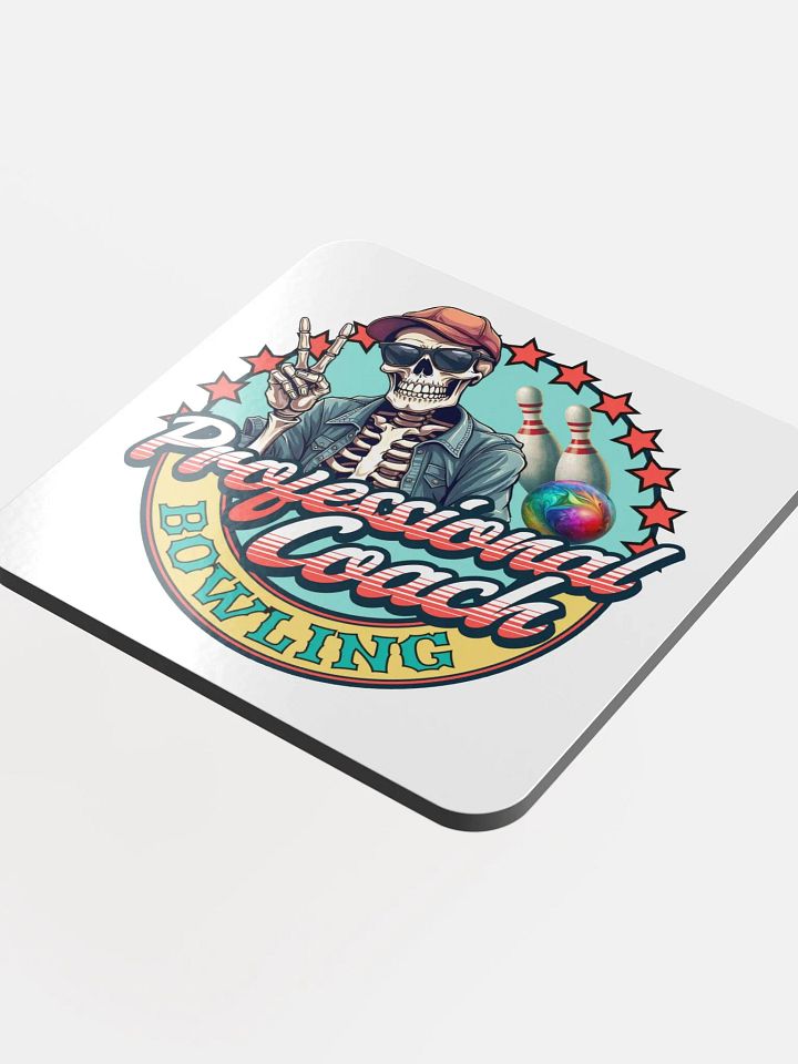 Professional Coach Bowling Skeleton Bowling Coaster product image (1)