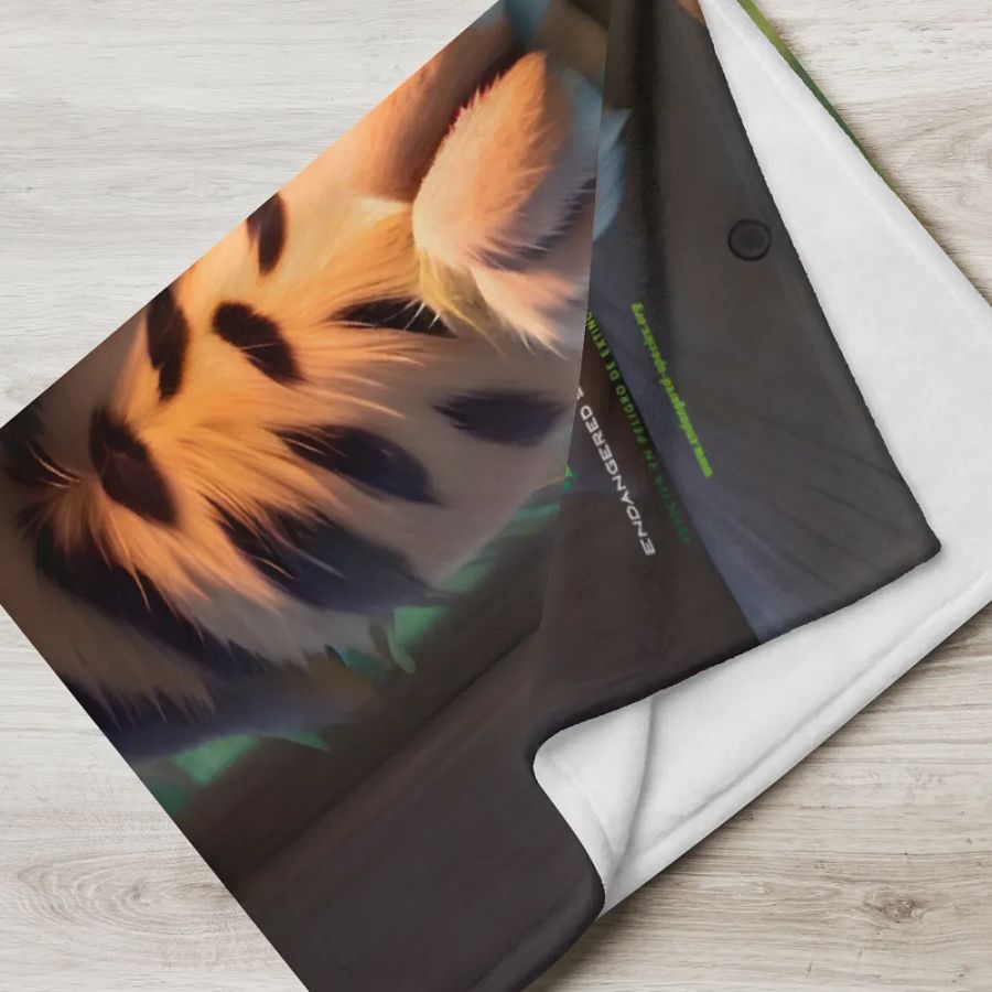 Endangered Species - Mexico - Jaguar Throw Blanket product image (6)