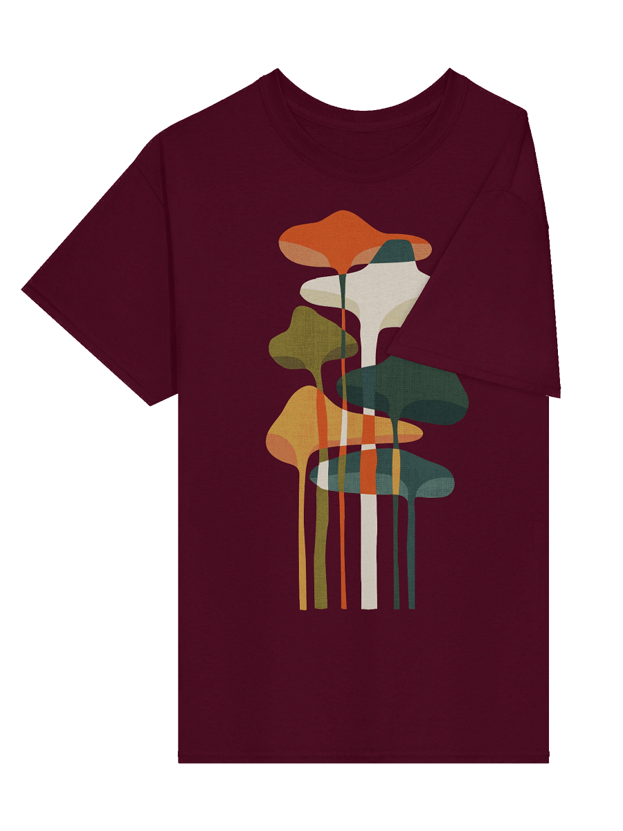 Wild mushrooms graphic t-shirt product image (15)
