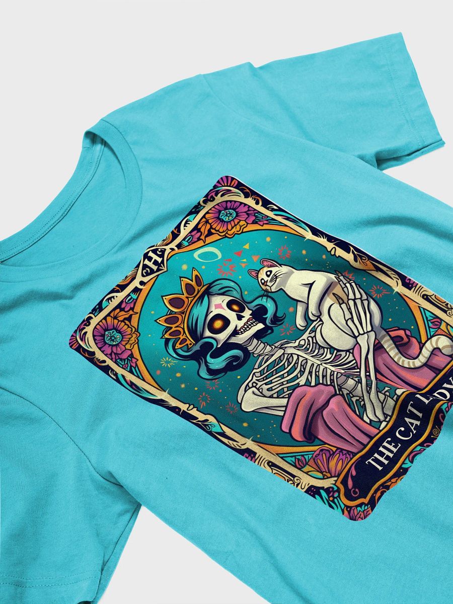 Cat Lady Tarot Card Tee product image (12)