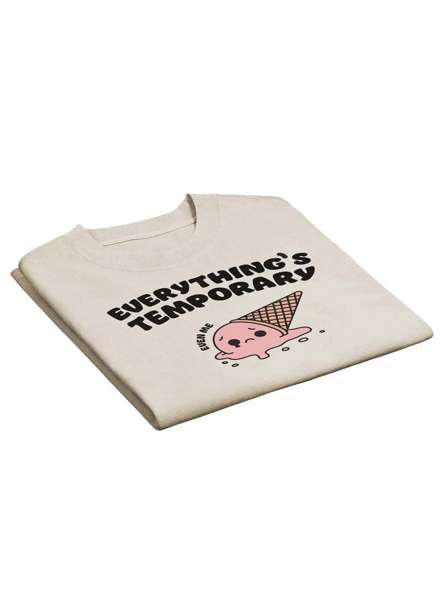 Melted Cream Oversized Shirt product image (9)