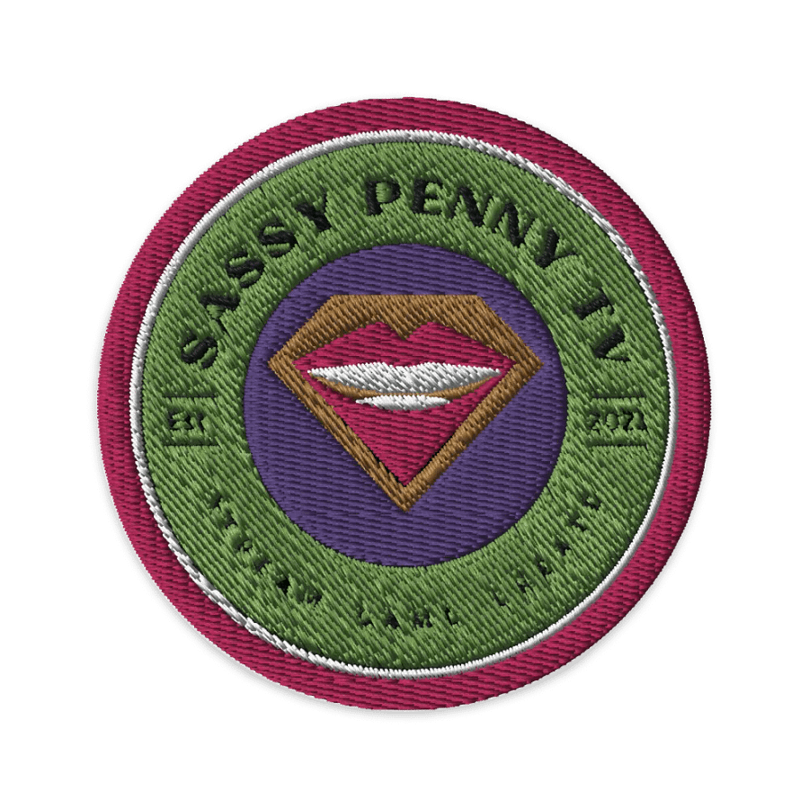 Sassy Penny TV Logo Patch product image (1)
