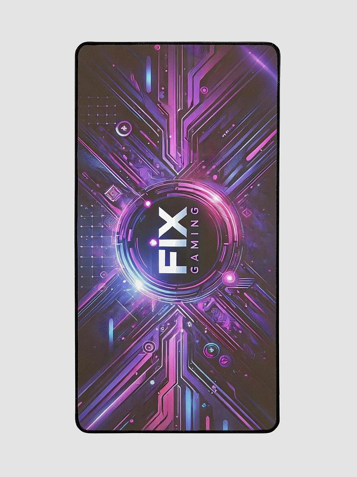 Neon Cyber Desk Mat - FIX GAMING product image (2)
