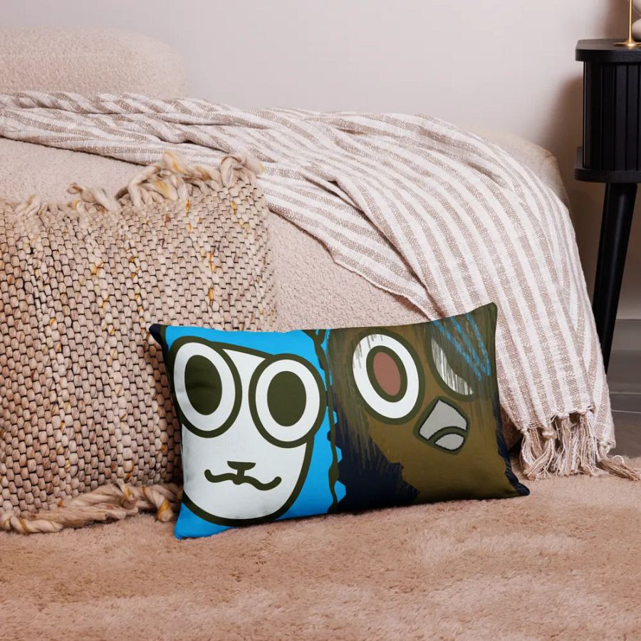Dillama and Milo Emu Premium Pillow Case product image (7)