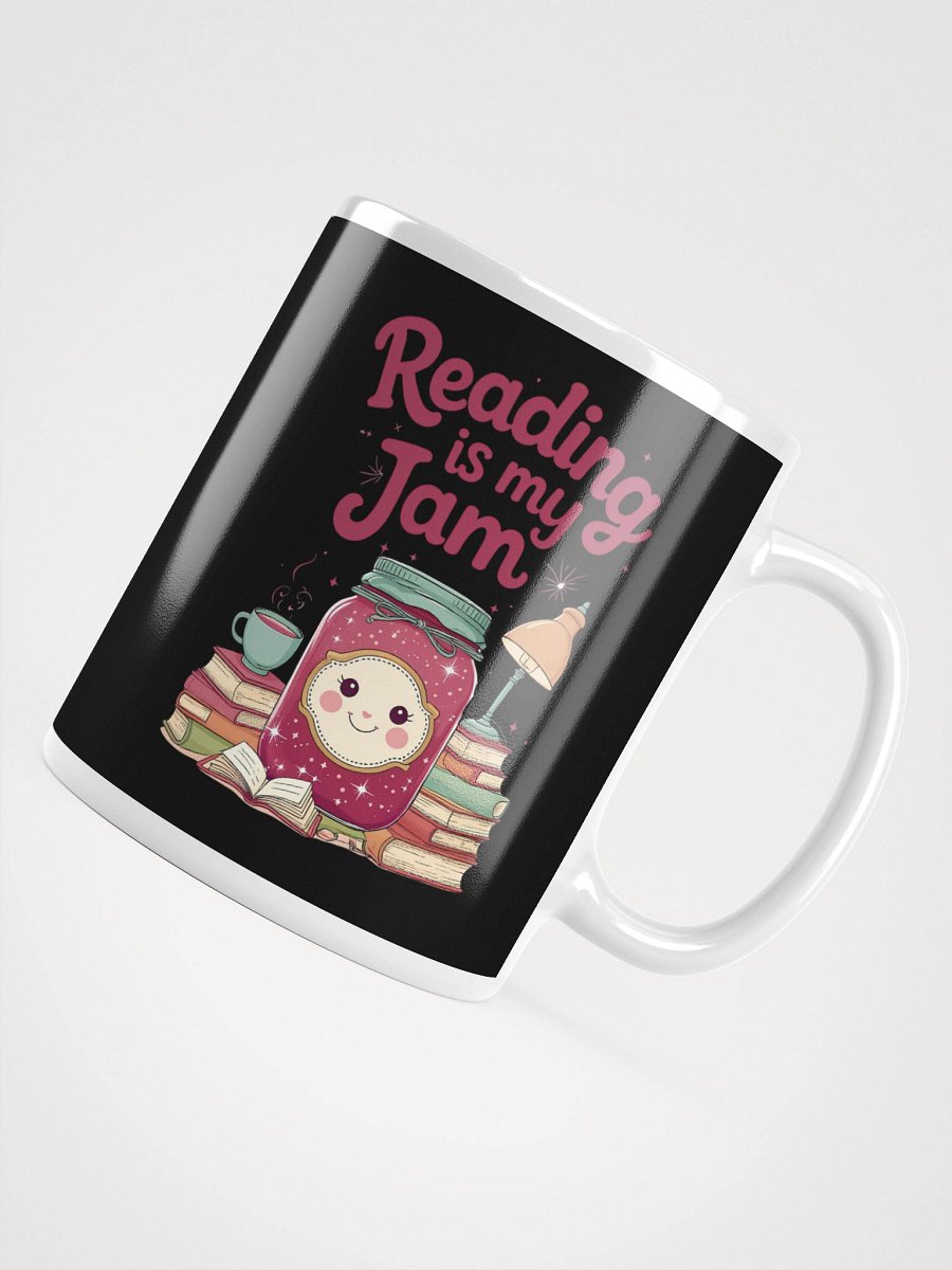 Reading Is My Jam – Cute Book Lover Mug for Readers and Bibliophiles product image (4)