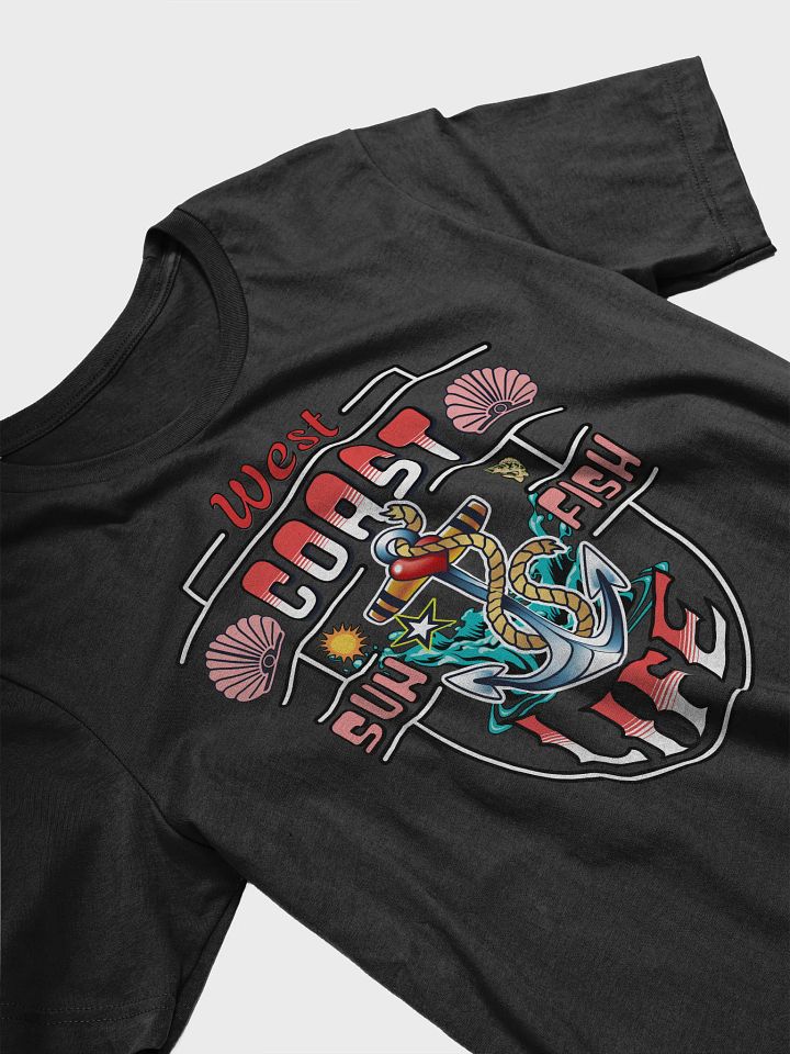 West Coast Life Sun Fish T-Shirt product image (2)