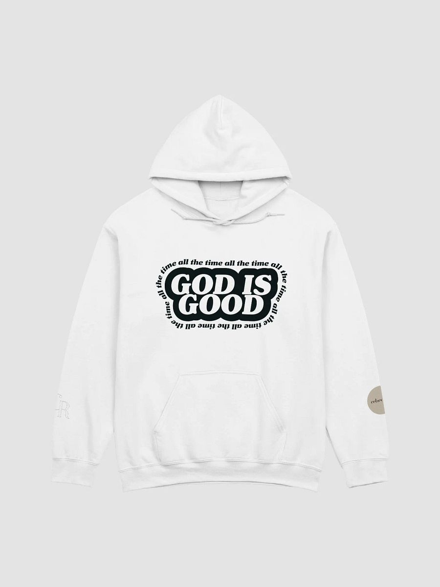 WHITE Good is Good Hoodie product image (1)