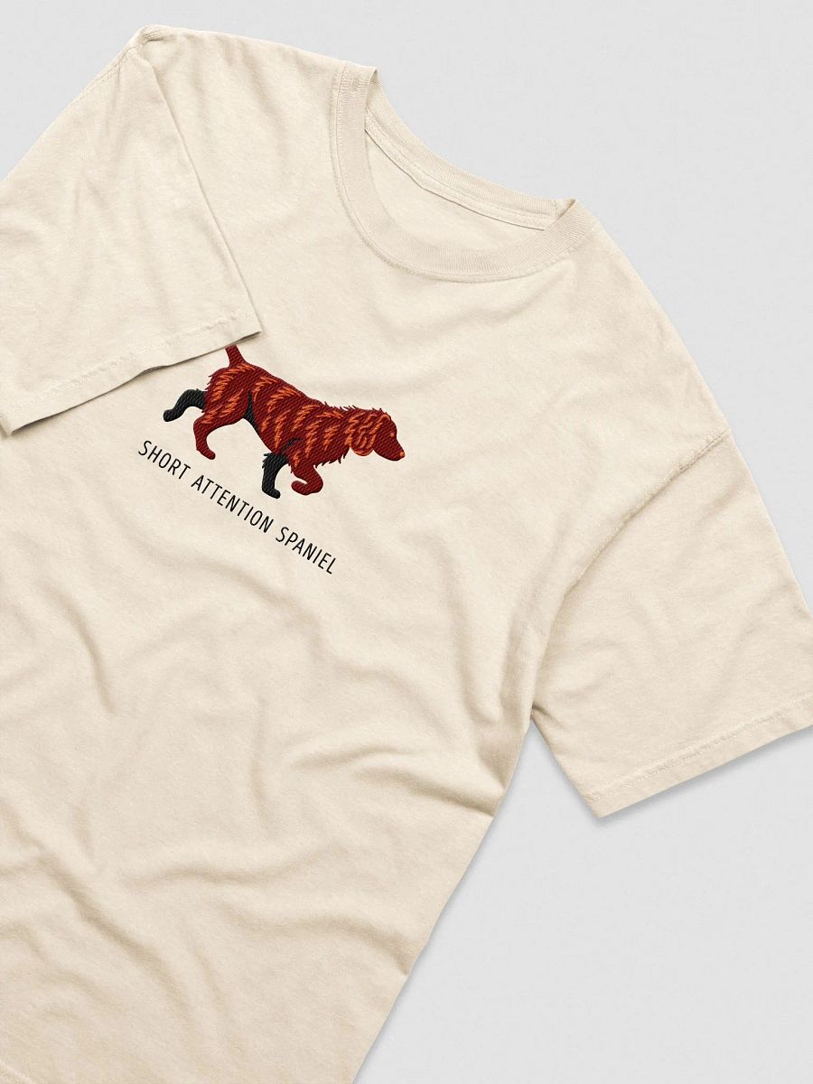 Short Attention Spaniel T-Shirt(Embroidered) of a Boykin Spaniel product image (5)