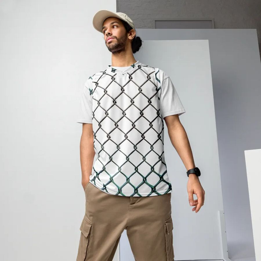 Diamond Mesh Basketball Jersey product image (5)