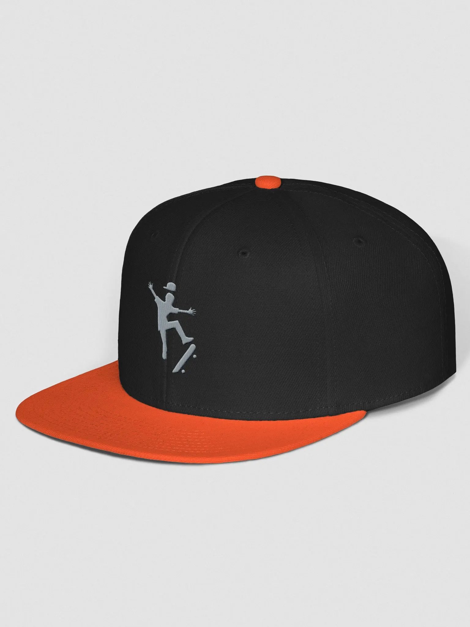 Dazzle Deck Black & Orange Baseball Cap product image (2)