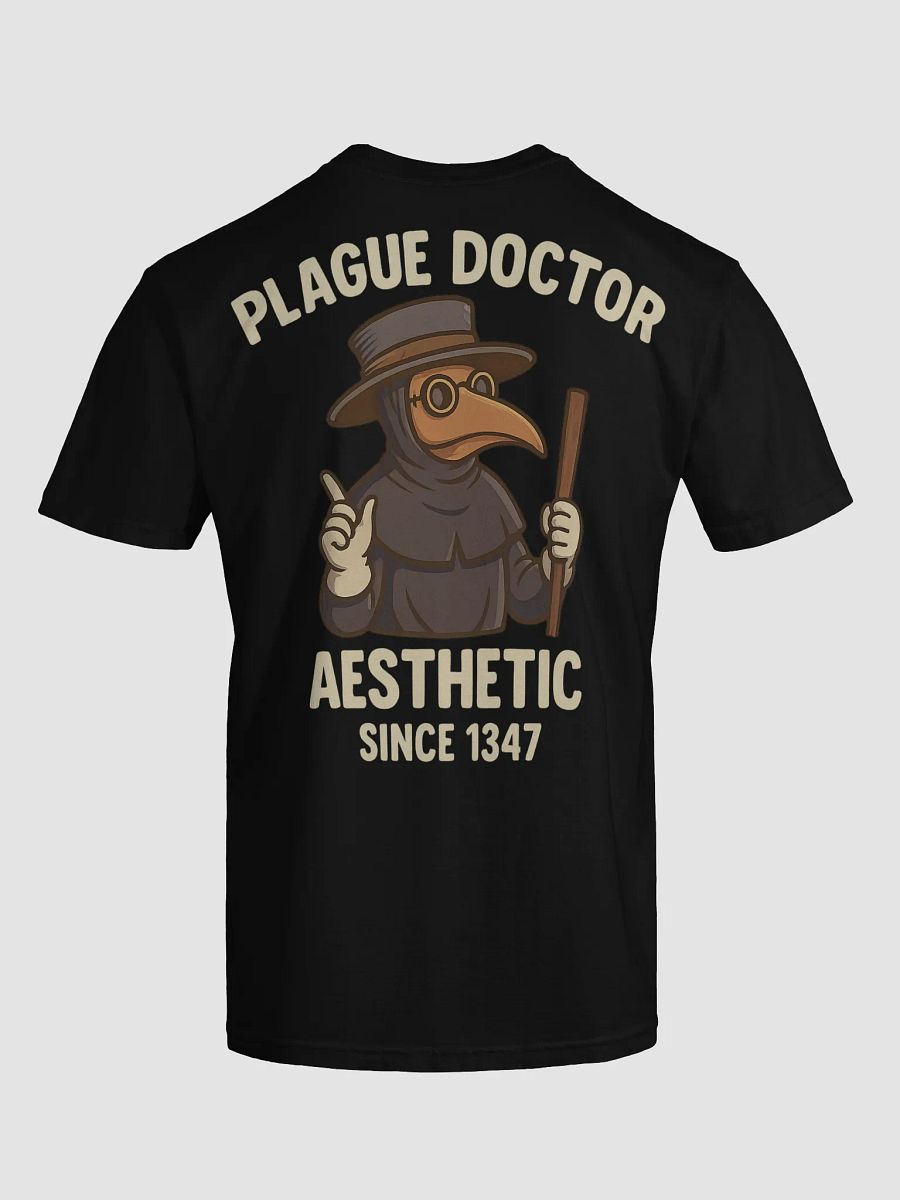 Plague Doctor Aesthetic Heavyweight Tee product image (32)