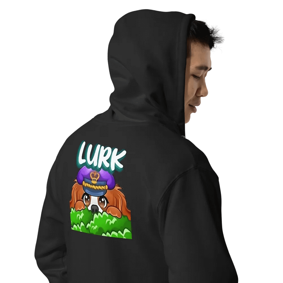 Lurking pup Fleece Zip Up Hoodie product image (5)