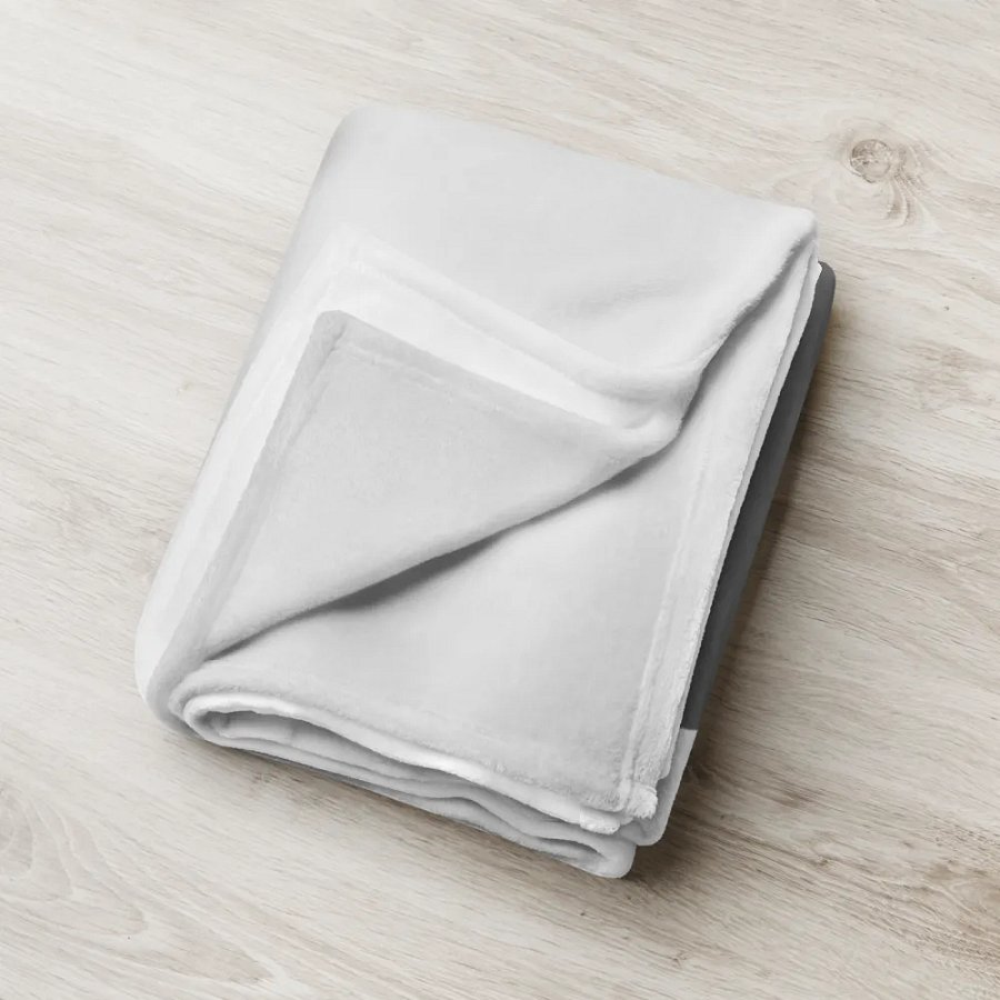 No Retreat - White - Throw Blanket product image (6)