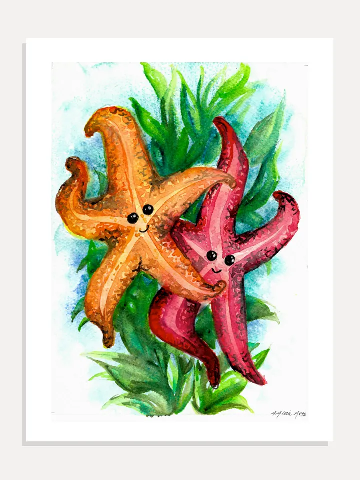 Star Pals Giclée Art Print product image (1)