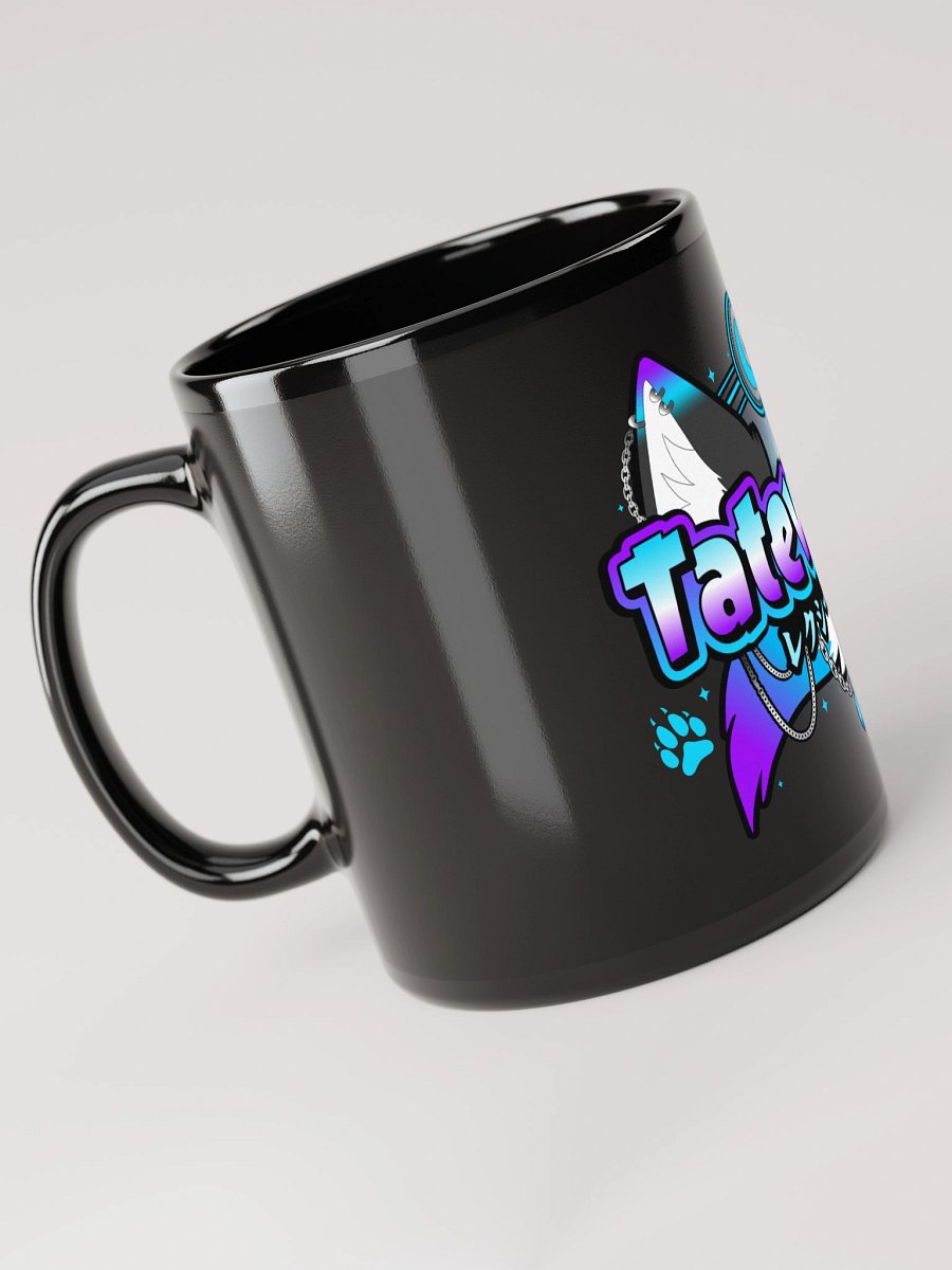 Tatewolfz Logo Black Glossy Mug product image (3)