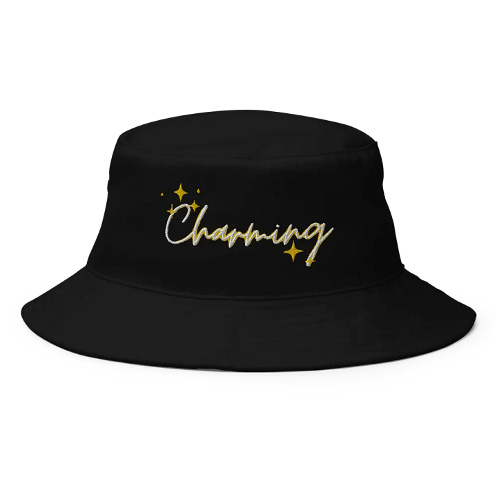 Charming Black Bucket Hat product image (1)