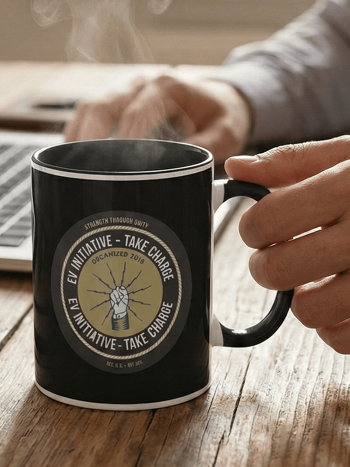 “Initiative Seal Mug – Strength Through Unity” product image (1)