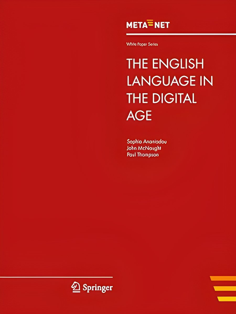 The English Language in the Digital Age (White Paper Series) product image (1)