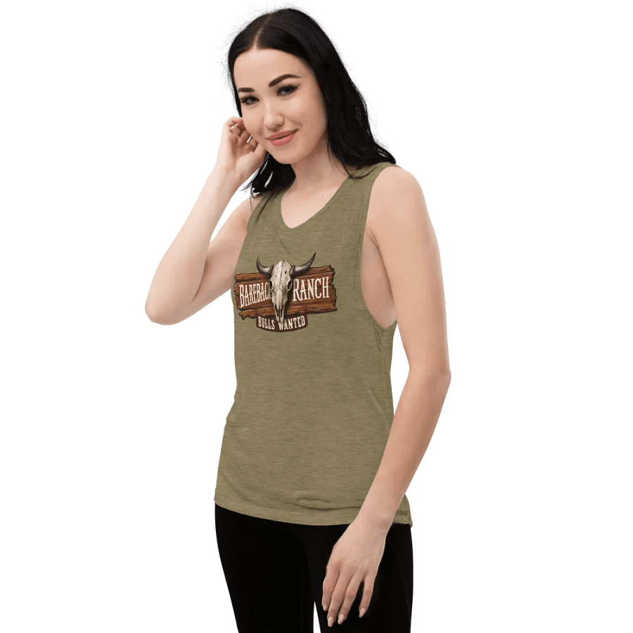 Bareback Ranch Flowy Women's Tank Top product image (9)
