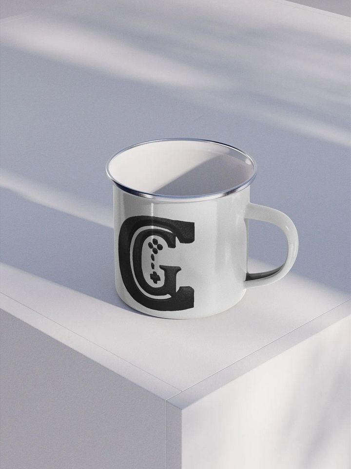 Black Gold Enamel Mug product image (2)