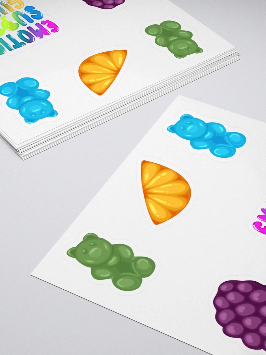 Emotional Support Gummies Sticker Page product image (10)