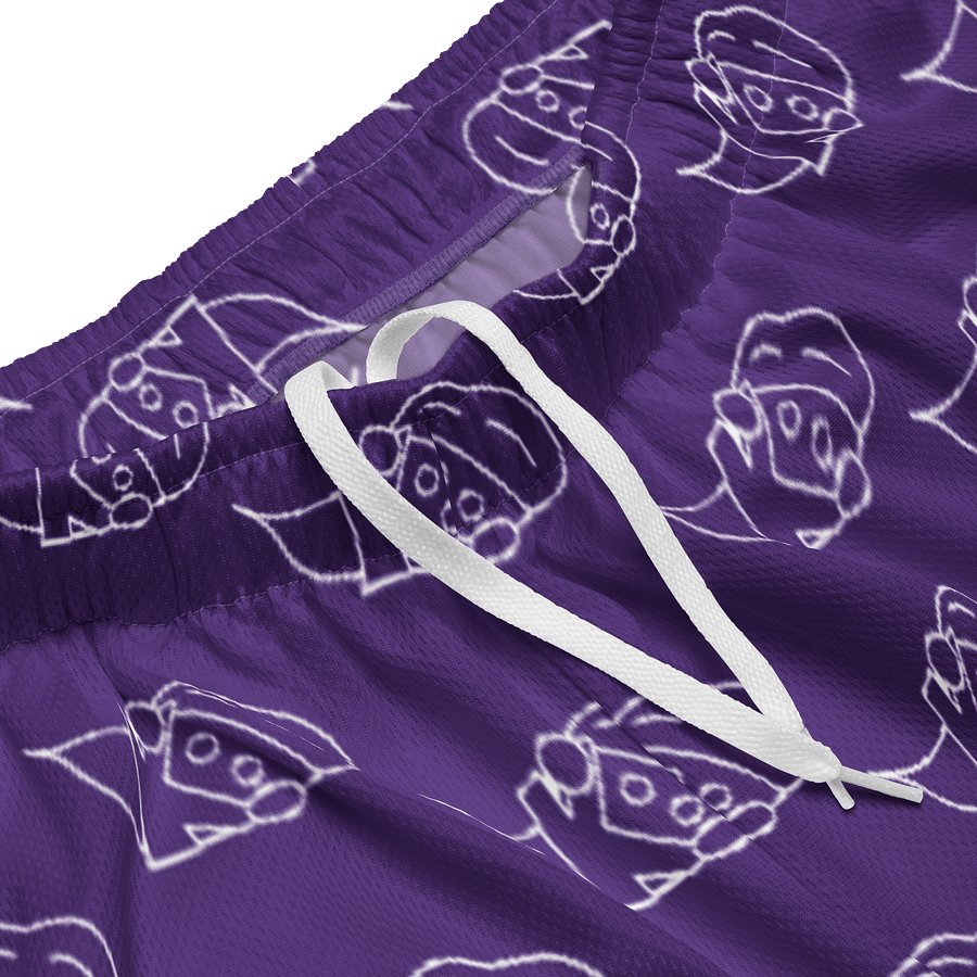 Purple Pattern KB Ball Shorts product image (3)