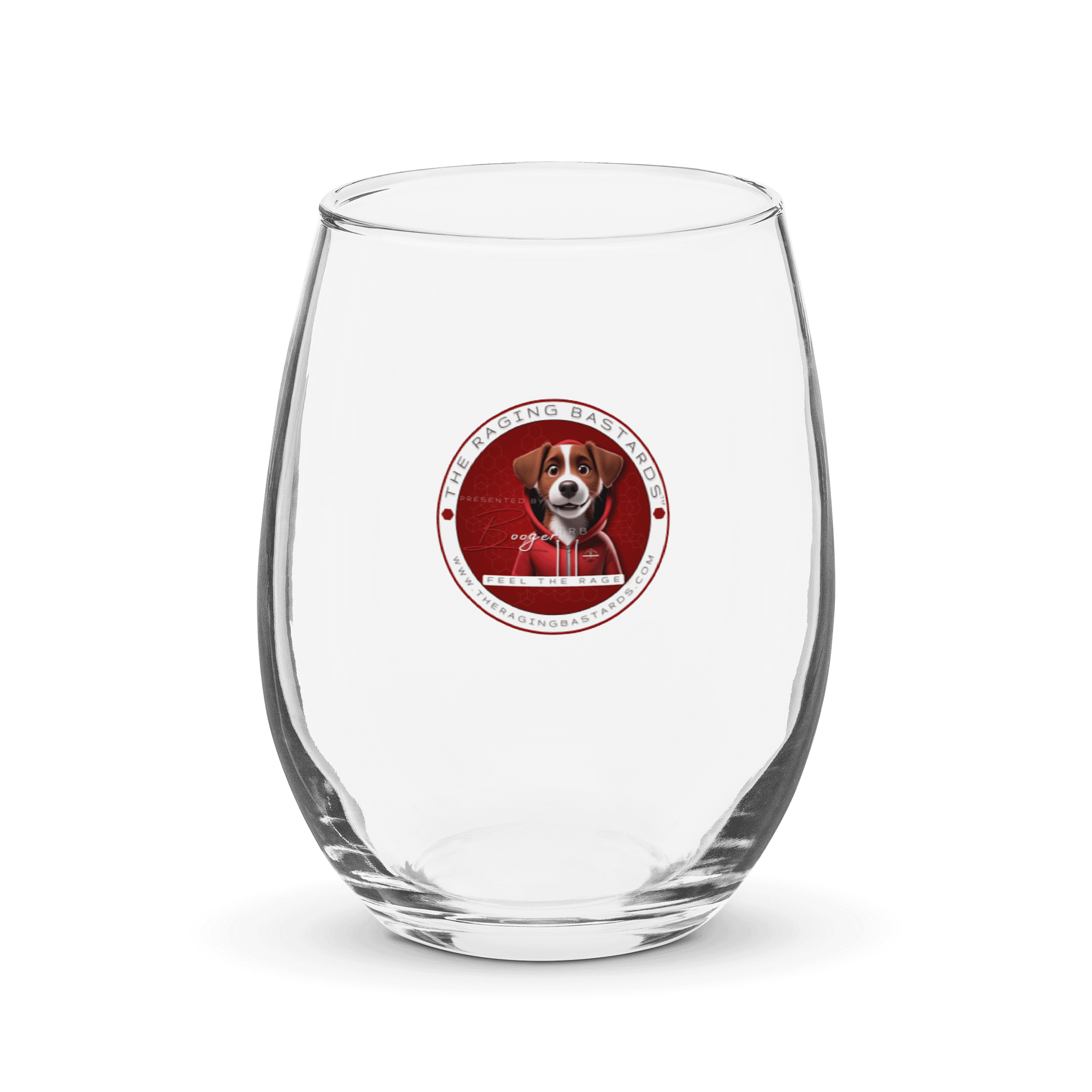 Jack Russell Illustrated Wine Glass product image (1)