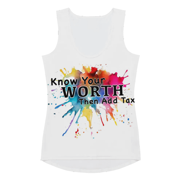 Know Your Worth Female Tank Top product image (2)