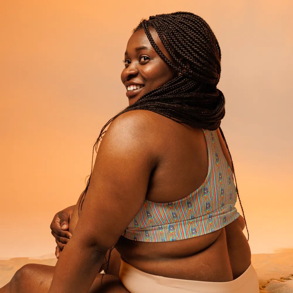 Row Row Row Your Boat longline sports bra product image (9)