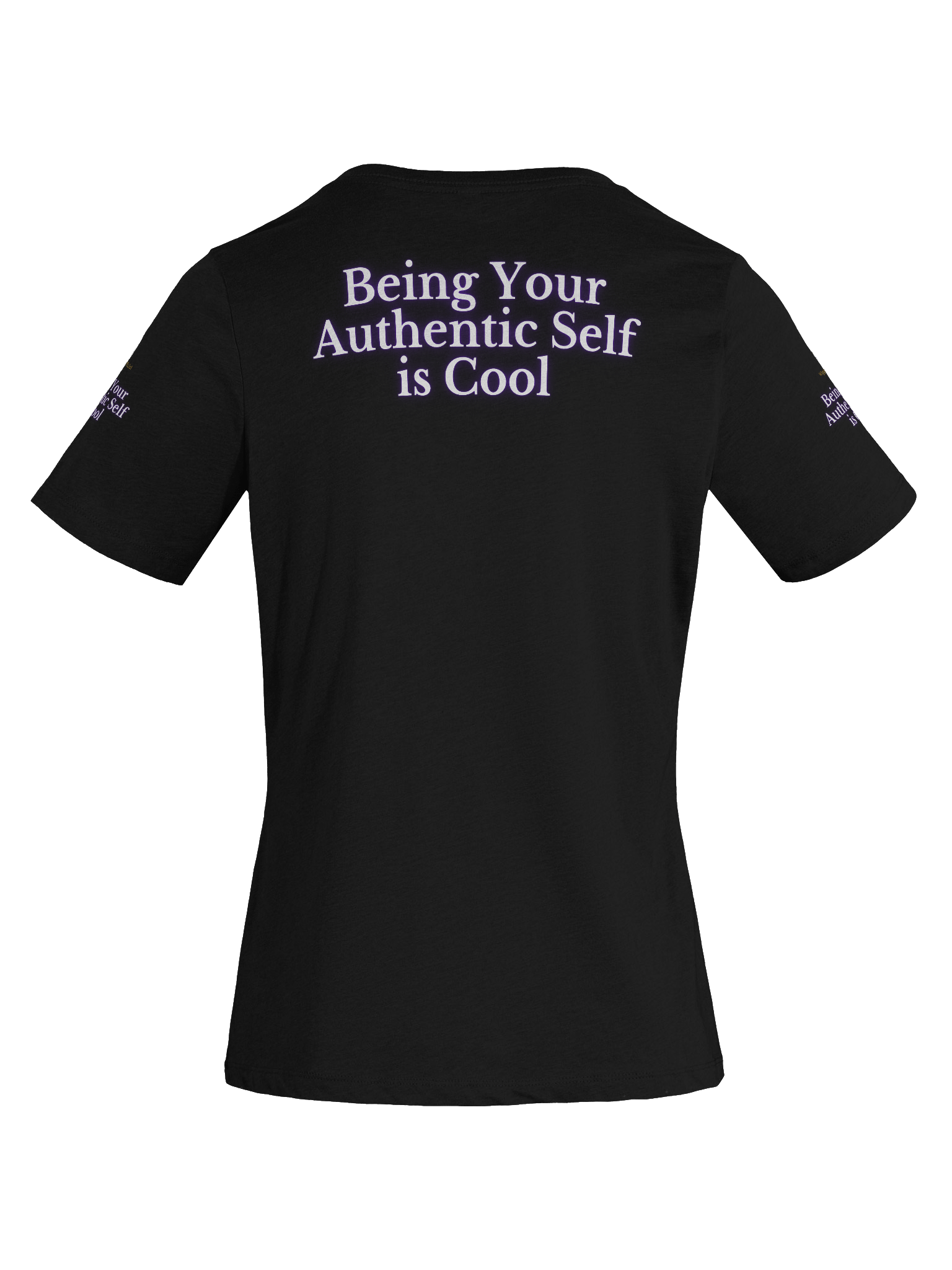 WigganOfficial "Being Your Authentic Self Is Cool" V-Neck T-Shirt. product image (51)