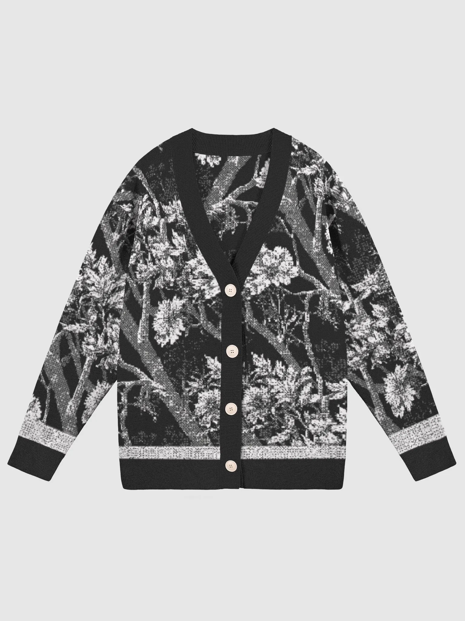 Floral Fusion Knit Cardigan product image (1)